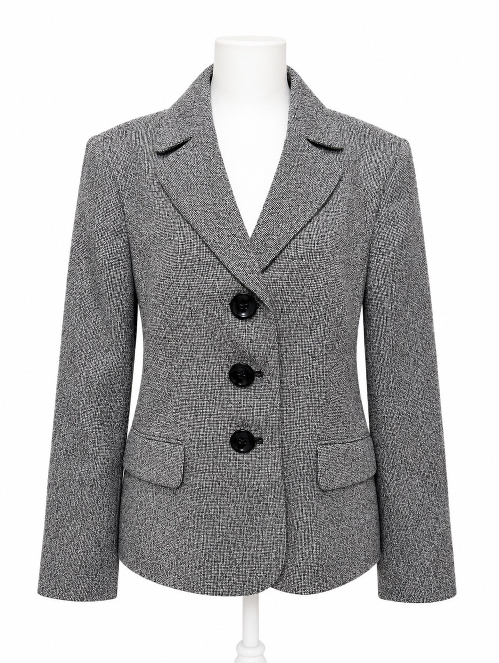 Kasper Grey Women's Blazer Jacket